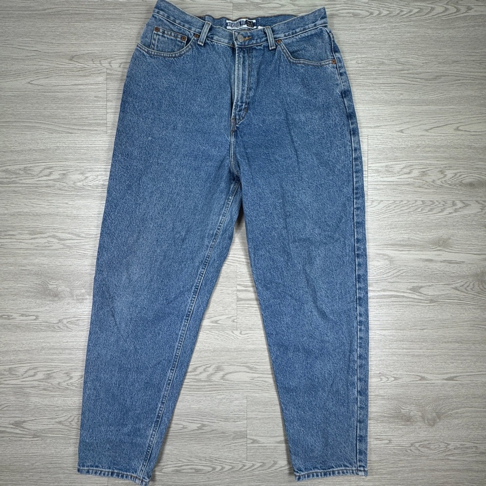 Vintage Gap Women's‎ Jeans Reverse Fit High Rise Ankle Medium Wash Blue 14 Denim